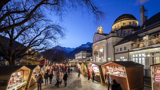 Verbringen Sie Weihnachten und Silvester in Meran